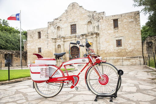 In this undated photo provided by The Alamo Trust