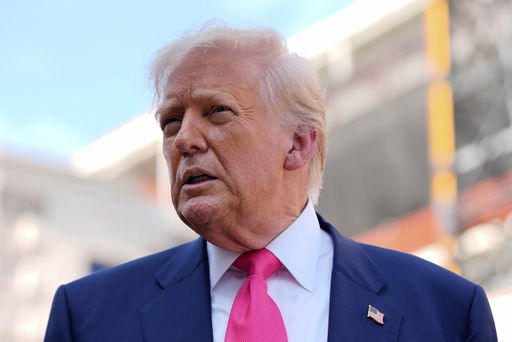 President Donald Trump visits the Federal Reserve