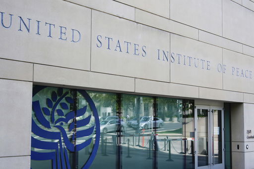 FILE - The U.S. Institute of Peace building is pictured