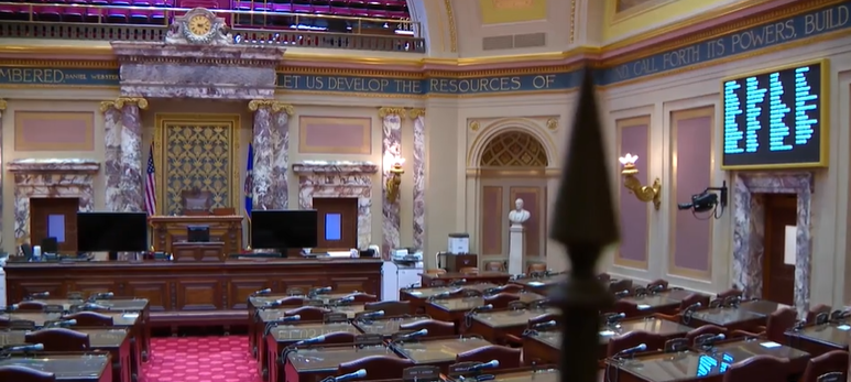 <i>WCCO via CNN Newsource</i><br/>Capitol security found a naked man inside the Minnesota Senate chamber late night on July 25 while the building was closed to the public