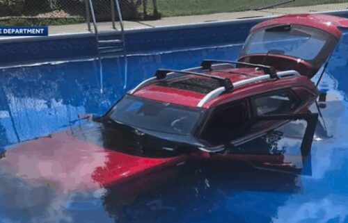 A car crashed into the Sunsetview Campground Summer Camp's pool