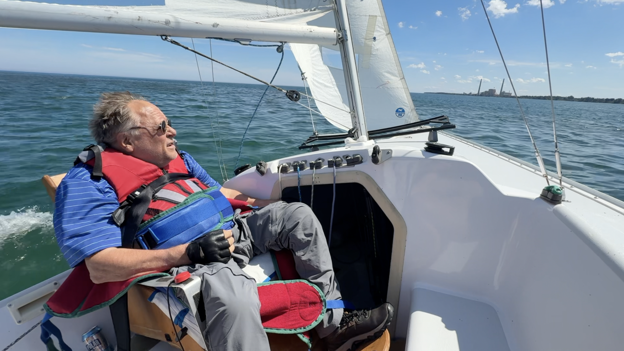 <i>WTMJ via CNN Newsource</i><br/>Boating enthusiast Tim Vraa made the four-hour road trip to Sheboygan for a special experience.