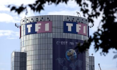 The headquarters of French TV network TF1.
