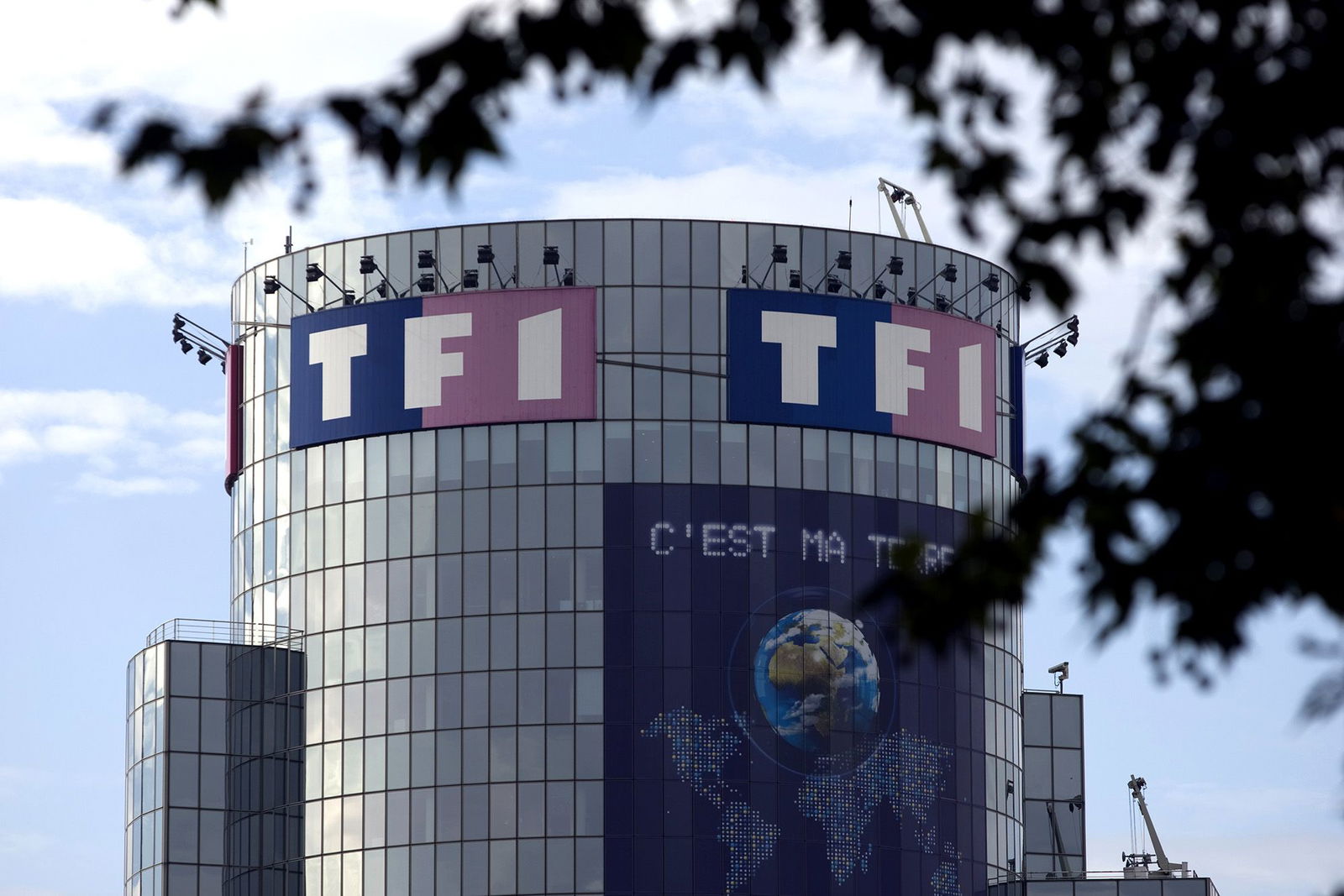 <i>Charles Platiau/Reuters via CNN Newsource</i><br/>The headquarters of French TV network TF1.