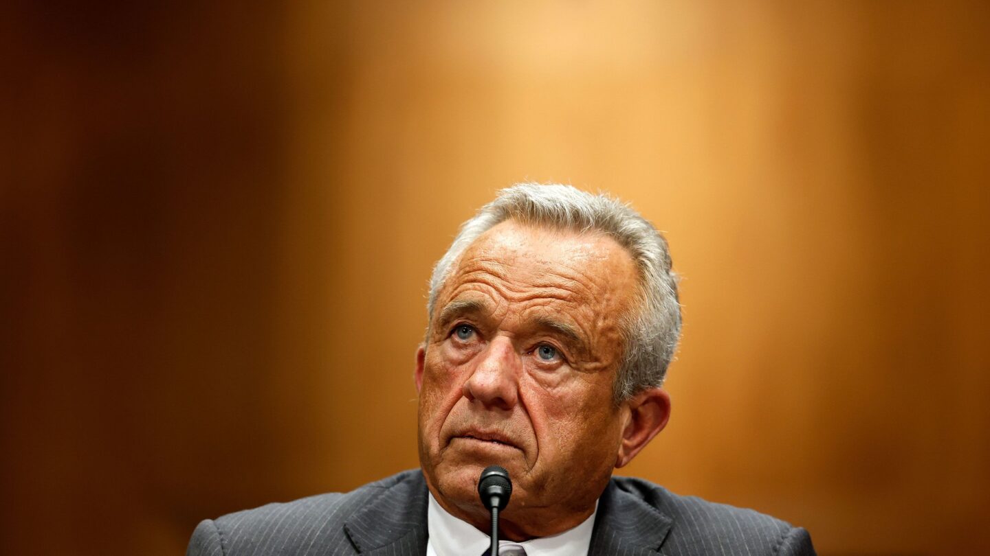 <i>Kevin Dietsch/Getty Images/FILE via CNN Newsource</i><br/>Major medical groups are suing HHS Secretary Robert F. Kennedy Jr. and other Trump administration leaders over changes to US vaccine policy.