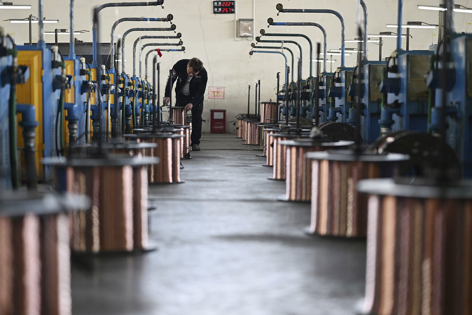 <i>Fang Dongxu/FeatureChina/AP via CNN Newsource</i><br/>President Donald Trump said a 50% tariff on copper will be announced on July 8.