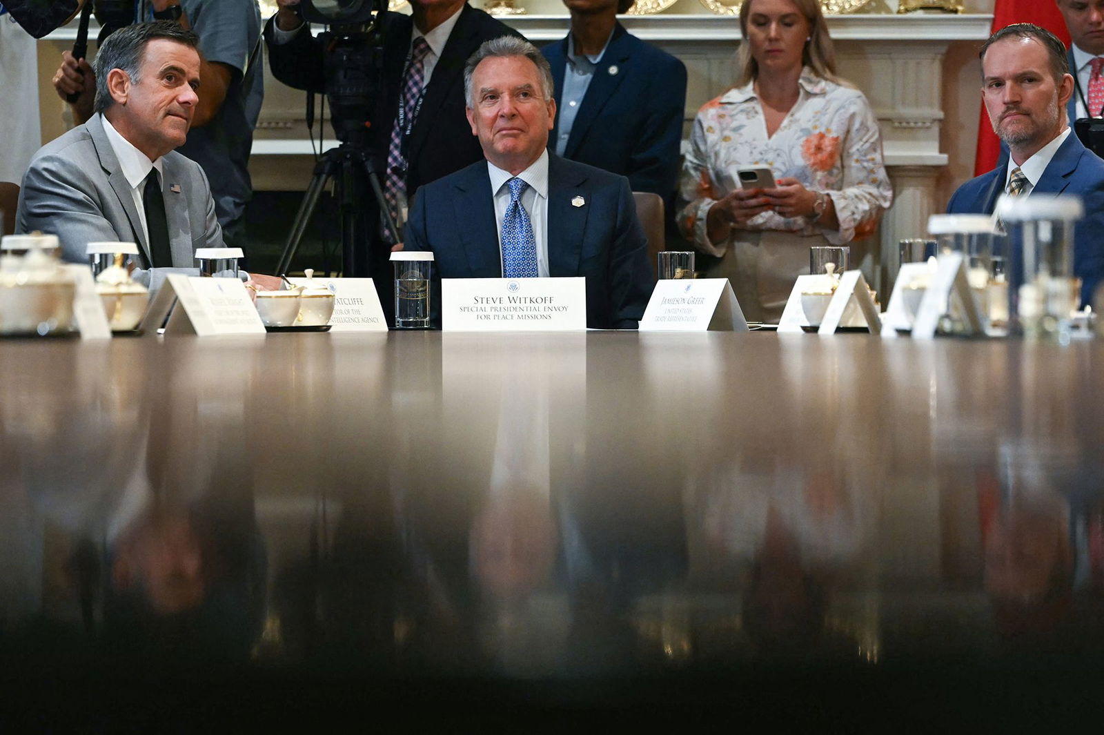 <i>Andrew Caballero-Reynolds/AFP/Getty Images via CNN Newsource</i><br/>CIA Director John Ratcliffe