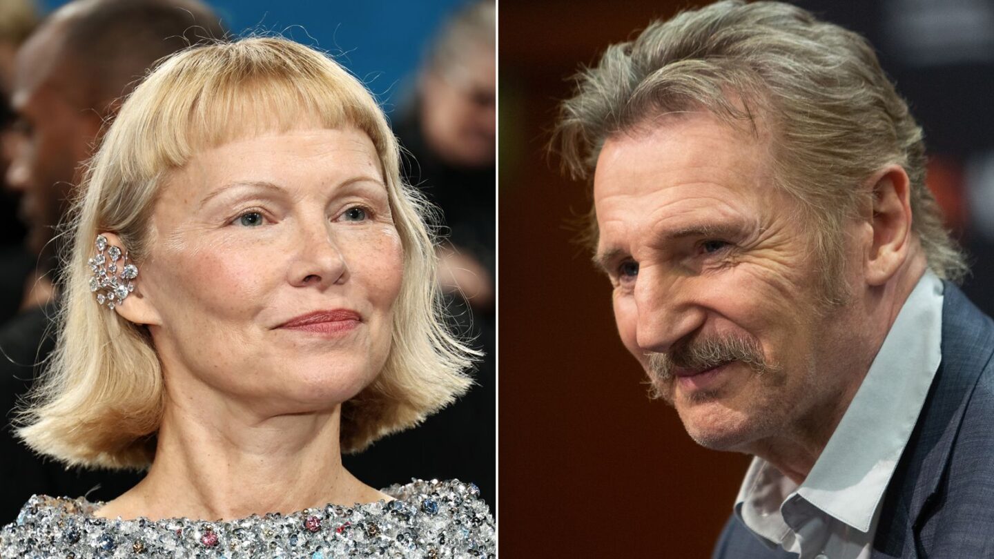 <i>Getty Images via CNN Newsource</i><br/>Pamela Anderson and Liam Neeson are not just costars