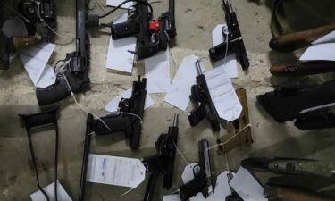 Numerous firearms