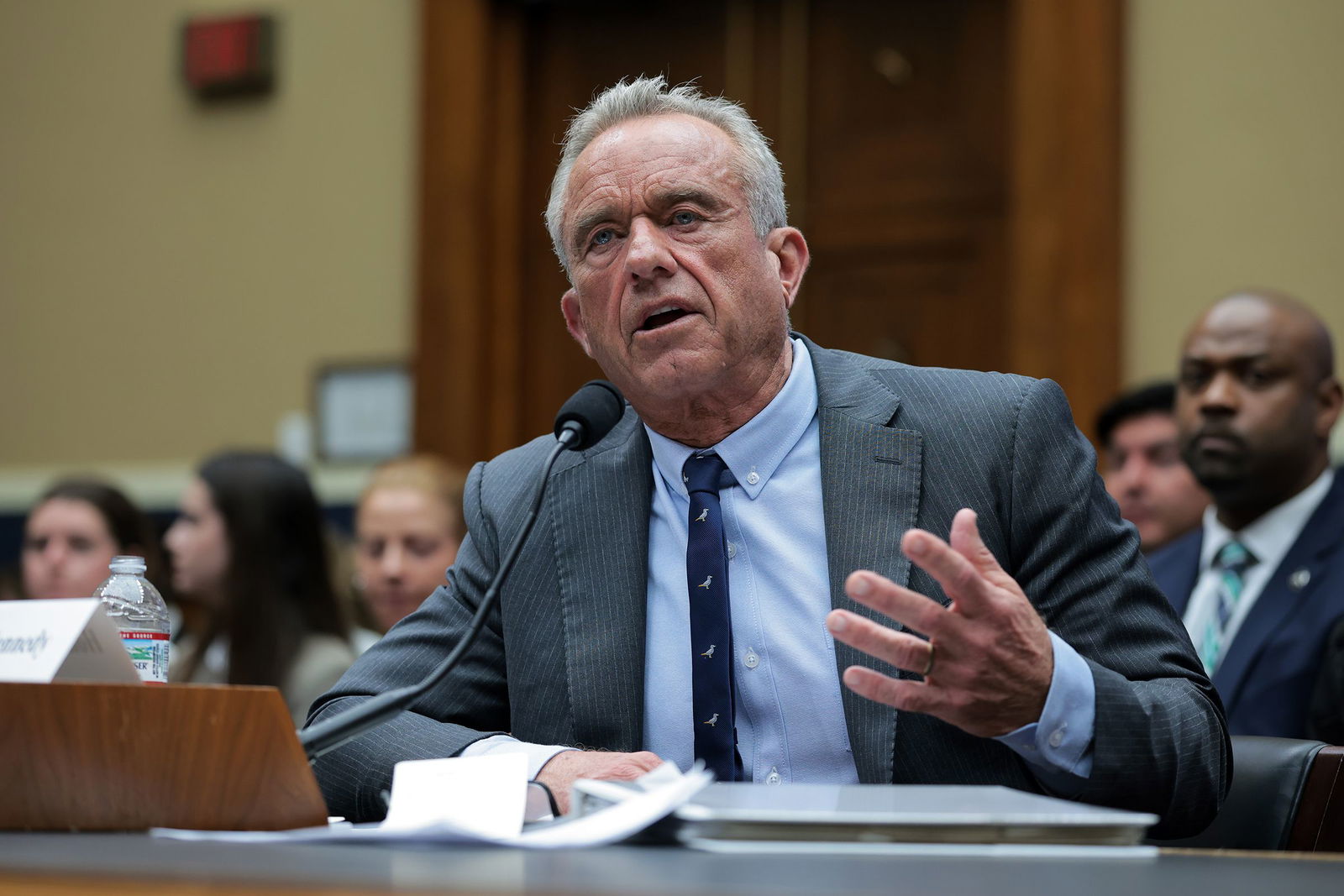 <i>Kayla Bartkowski/Getty Images via CNN Newsource</i><br/>The office of US Department of Health and Human Services Secretary Robert F. Kennedy called off an upcoming meeting of expert advisers on preventive health care.