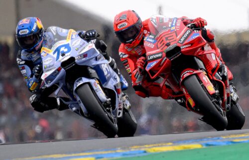 Marc Márquez on pole at a packed and sweltering Mugello circuit for the Italian MotoGP.