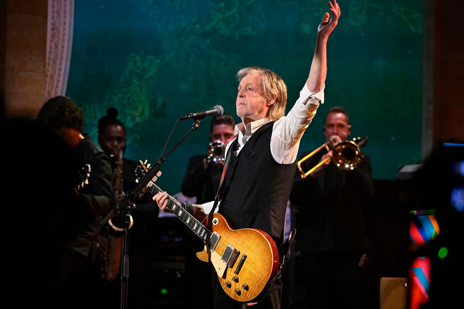 <i>Todd Owyoung/NBC/Getty Images via CNN Newsource</i><br/>Paul McCartney