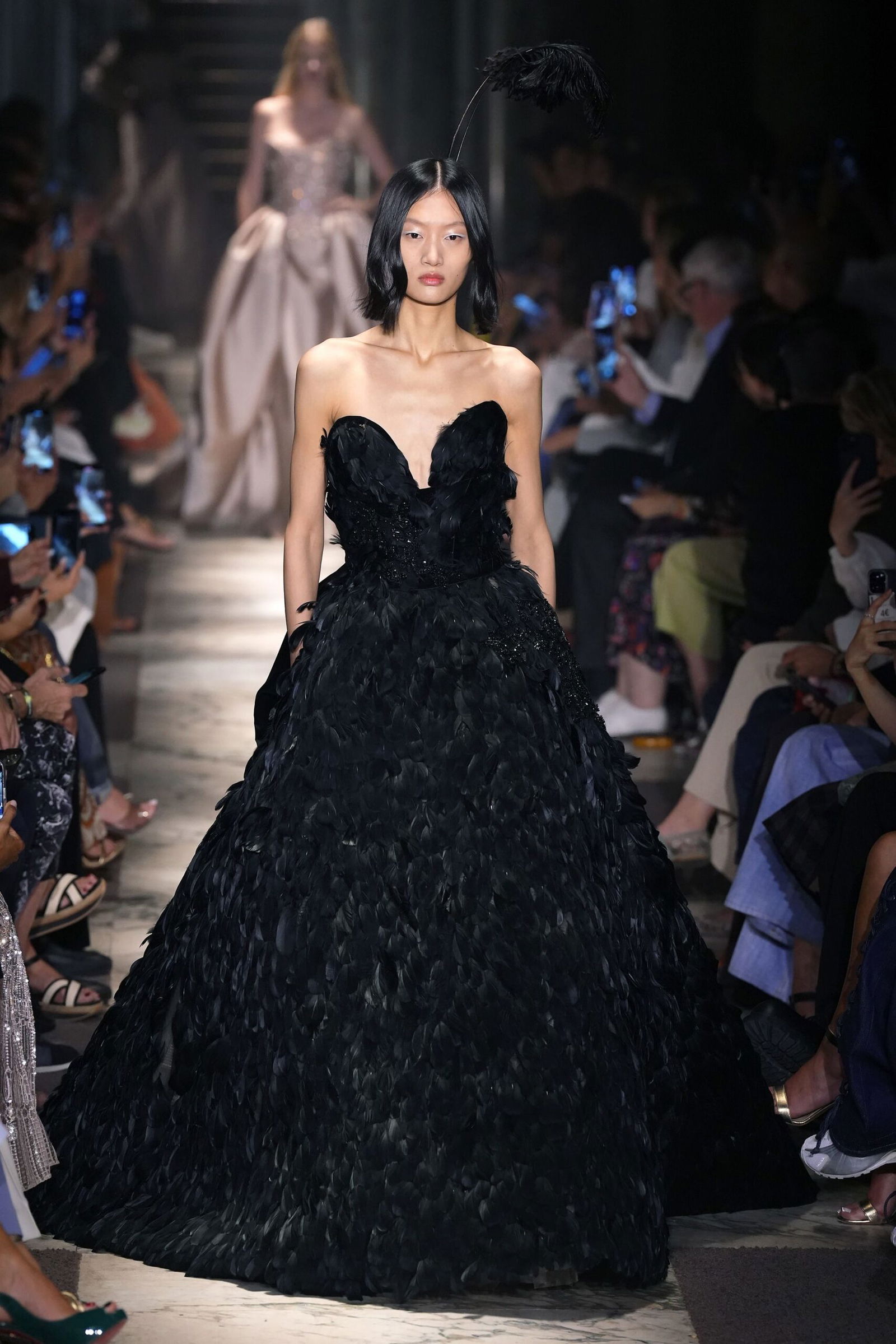 <i>Peter White/Getty Images via CNN Newsource</i><br/>Robert Wun's latest collection