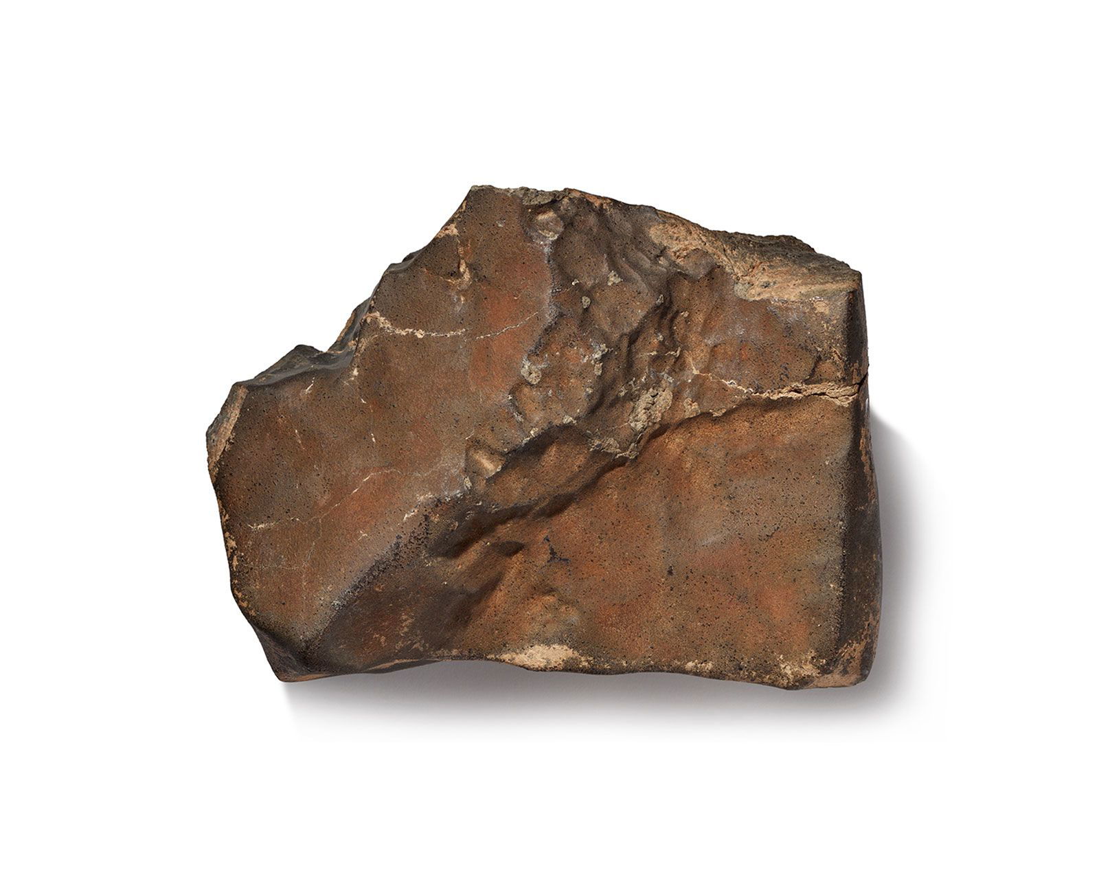 <i>Sotheby's via CNN Newsource</i><br/>The NWA 16788 meteorite is pictured. It's the largest known piece of Mars on Earth