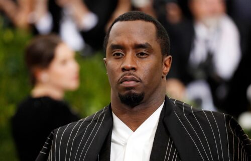 "Jane" is cross-examined by lawyer Teny Geragos (not seen) during Sean "Diddy" Combs' sex trafficking trial in New York City
