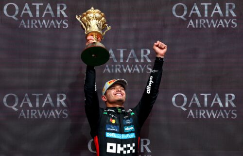 Lando Norris won his home race for the first time in his career.