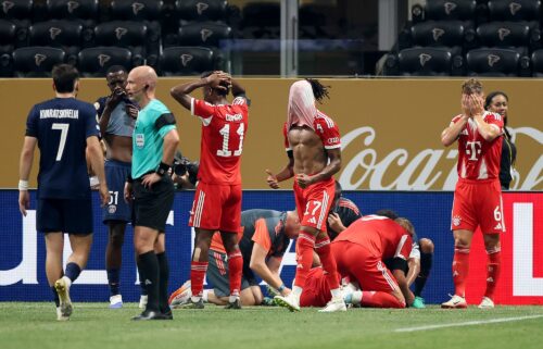 Bayern Munich and PSG players react to Jamal Musiala's injury.