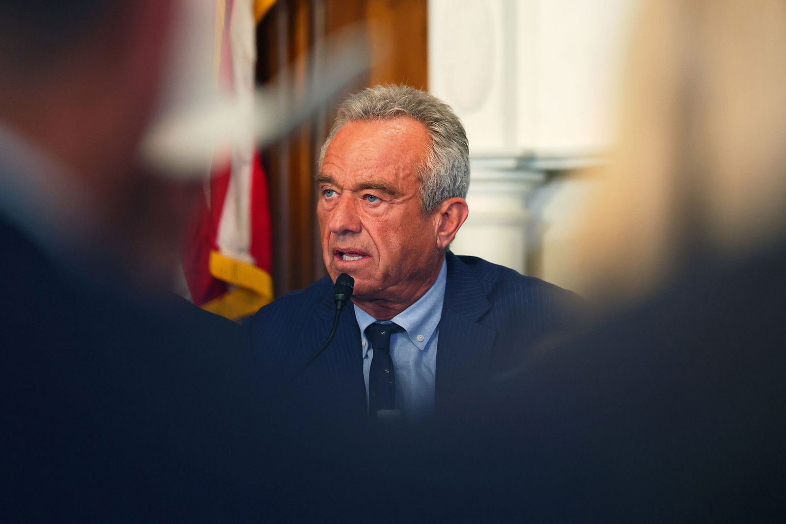 <i>Michael M. Santiago/Getty Images via CNN Newsource</i><br/>HHS Secretary Robert F. Kennedy Jr. fired two of his top aides