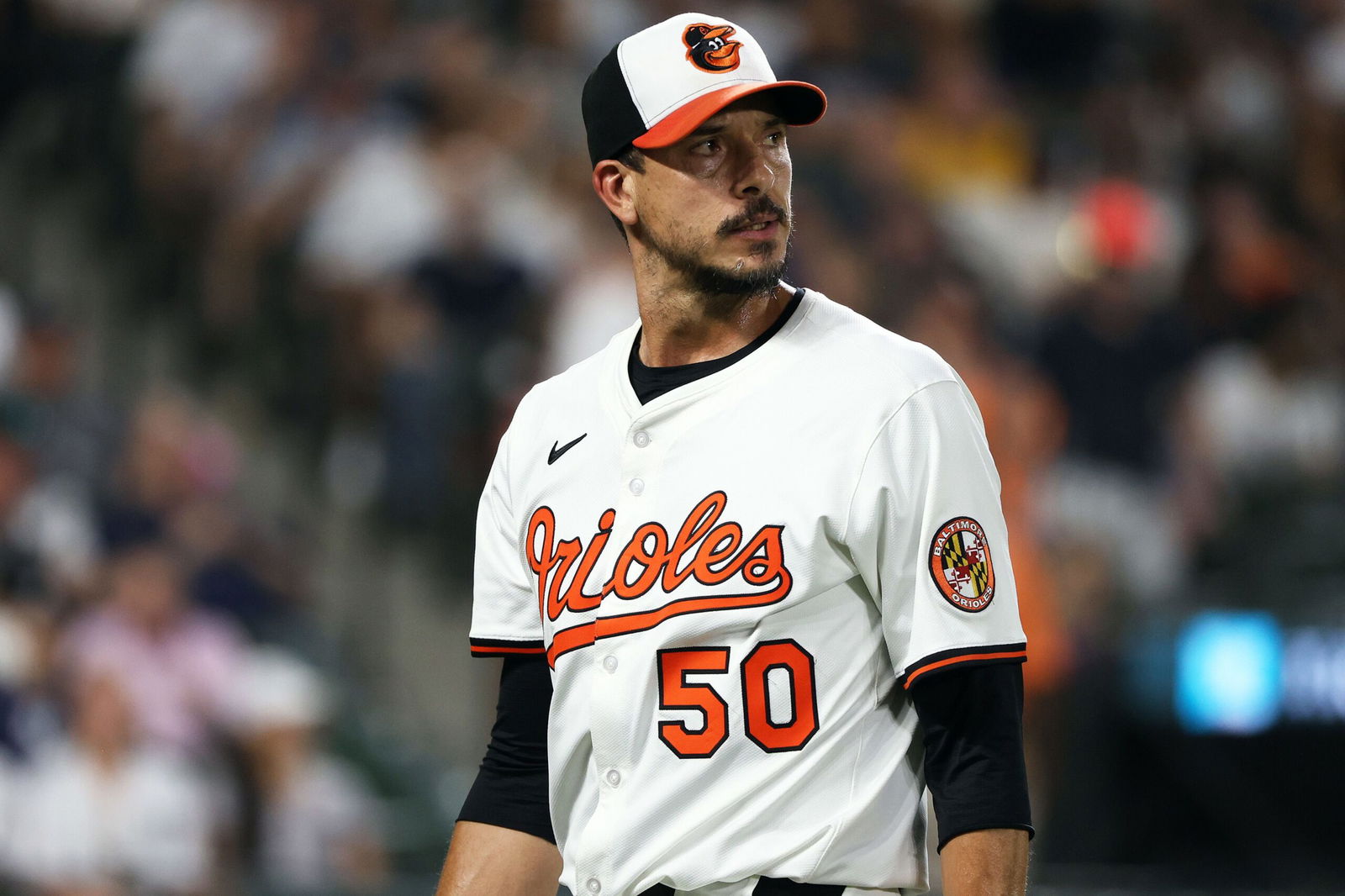 <i>Julio Aguilar/Getty Images via CNN Newsource</i><br/>Charlie Morton delivers a pitch to José Caballero of the Tampa Bay Rays in the third inning at George M. Steinbrenner Field on June 19.