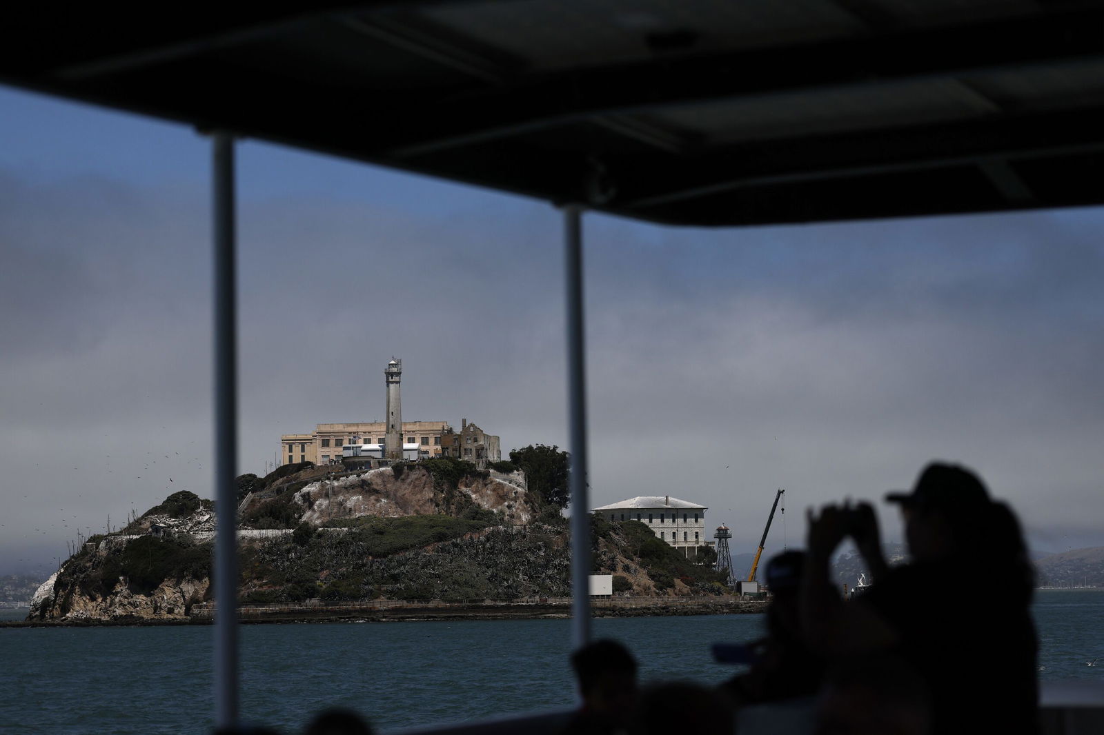 <i>Justin Sullivan/Getty Images via CNN Newsource</i><br/>A view of Alcatraz Island is seen on July 2
