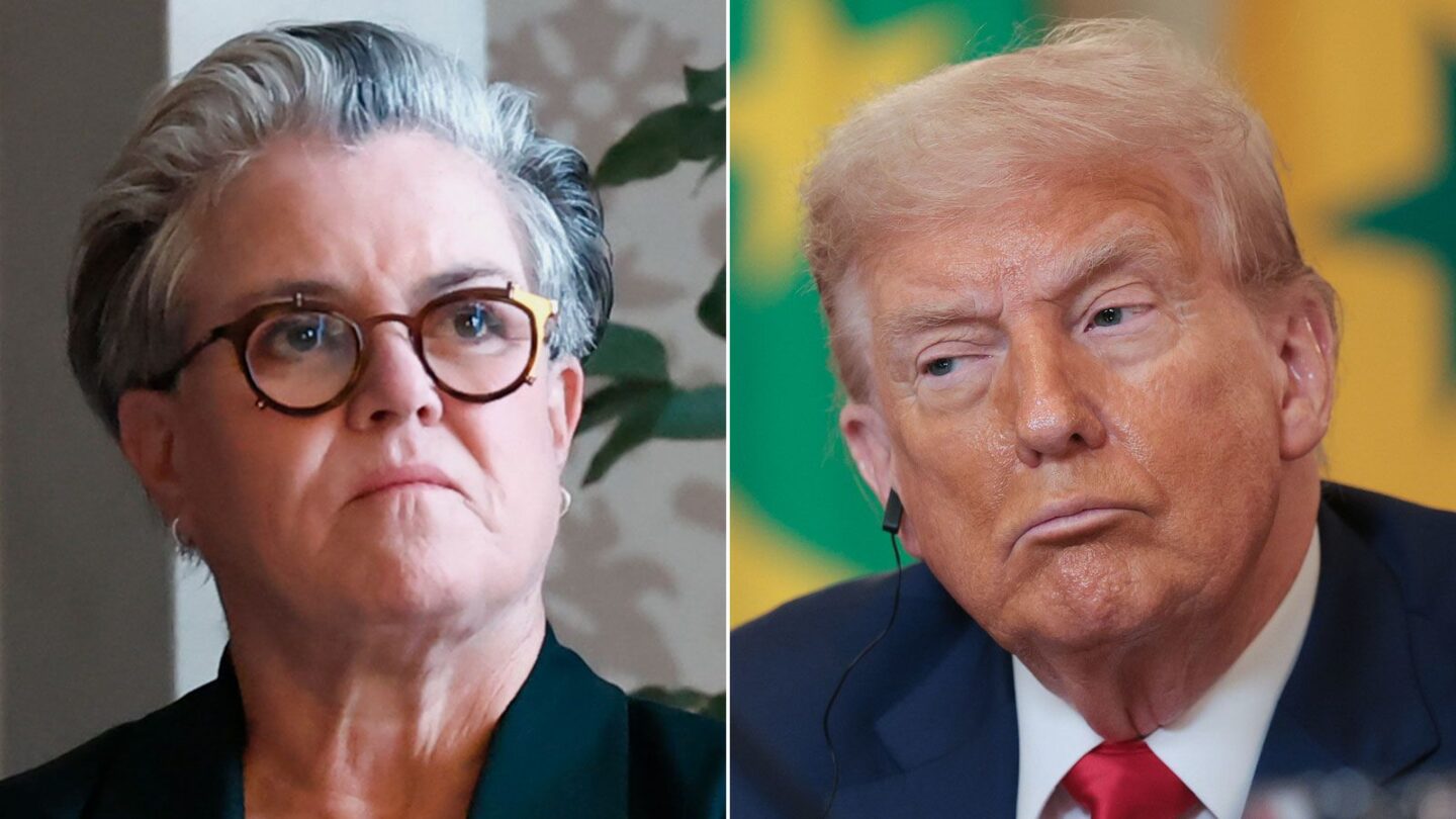 <i>Getty Images via CNN Newsource</i><br/>President Donald Trump reignited a decadeslong feud with comedian Rosie O’Donnell on Saturday