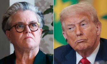 President Donald Trump reignited a decadeslong feud with comedian Rosie O’Donnell on Saturday