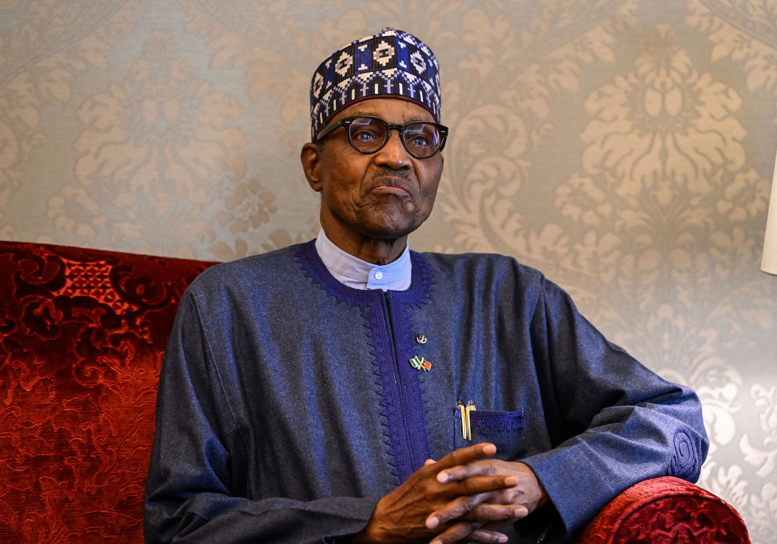 <i>Horacio Villalobos/Corbis/Getty Images via CNN Newsource</i><br/>Former Nigerian president Muhammadu Buhari