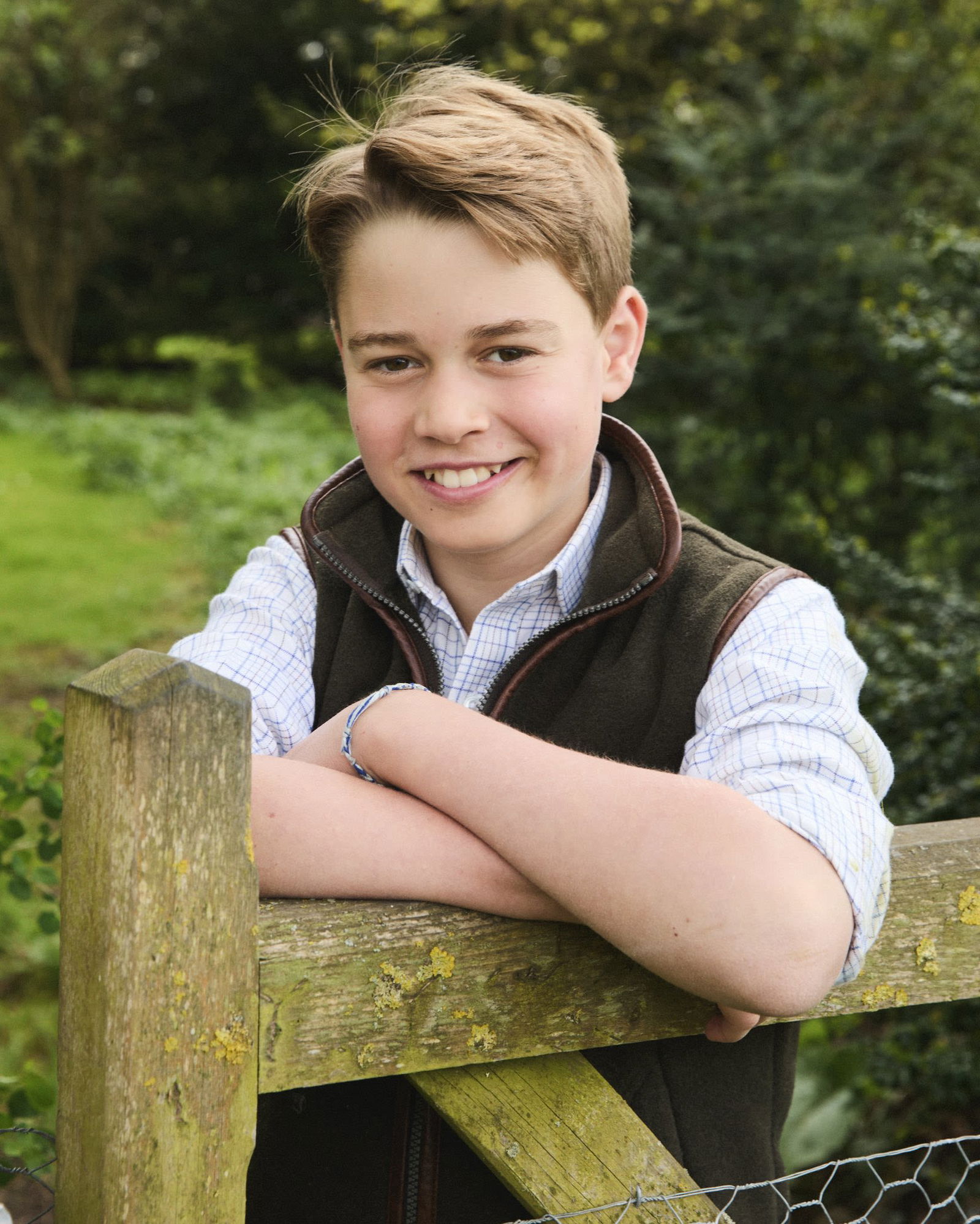<i>Josh Shinner/The Prince and Princess of Wales/X via CNN Newsource</i><br/>The new picture was posted by Prince George's proud parents on their official social media platforms.
