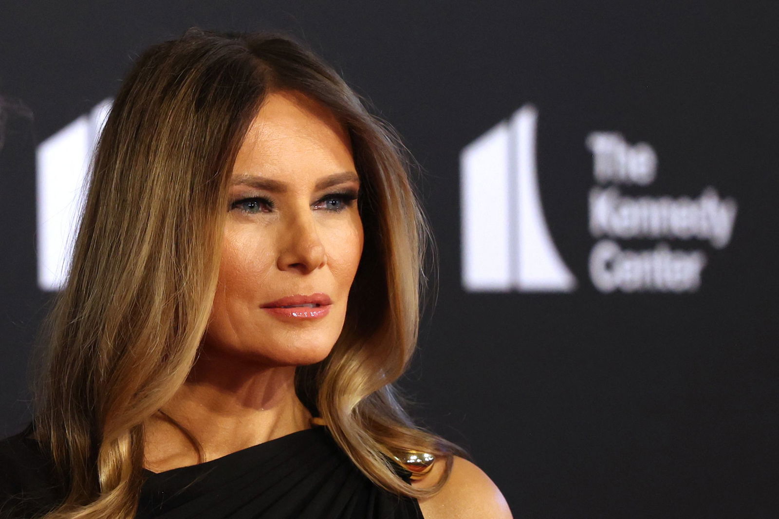<i>Alex Wroblewski/AFP/Getty Images via CNN Newsource</i><br/>First Lady Melania Trump arrives to attend the opening night of