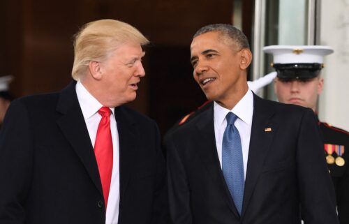 President Donald Trump meets with Philippine President Ferdinand Marcos Jr. (not pictured)