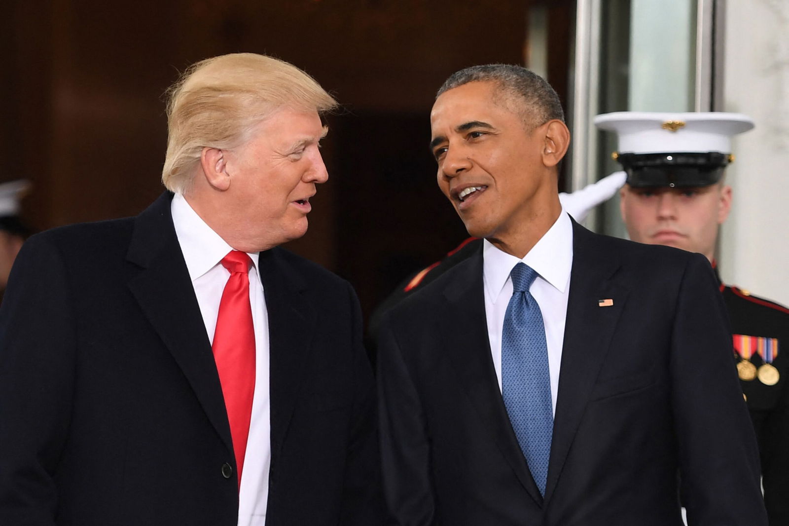 <i>Kent Nishimura/Reuters via CNN Newsource</i><br/>President Donald Trump meets with Philippine President Ferdinand Marcos Jr. (not pictured)