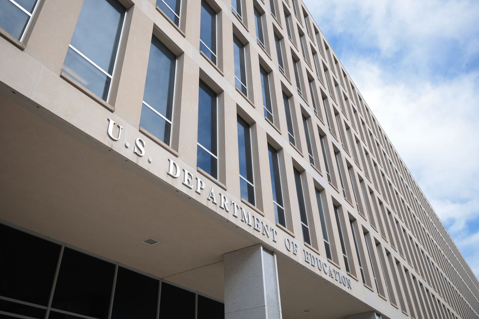 <i>Kayla Bartkowski/Getty Images via CNN Newsource</i><br/>The Lyndon Baines Johnson Department of Education Building is seen on February 07 in Washington