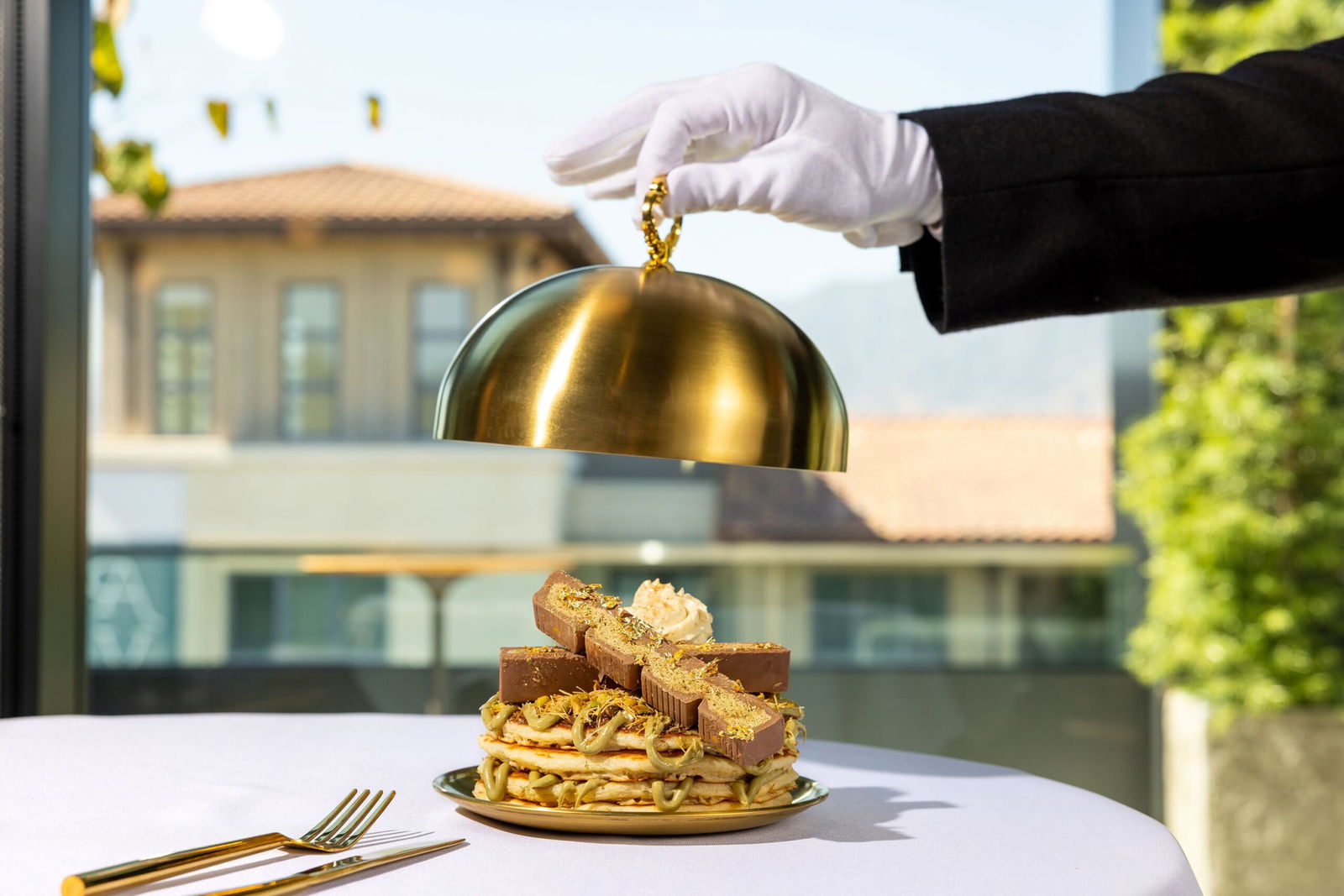 <i>IHOP via CNN Newsource</i><br/>IHOP is releasing Dubai Chocolate pancakes valued at $100 in three cities next week.