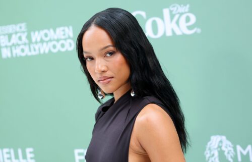 Karrueche Tran attends the 2025 ESSENCE Black Women In Hollywood Awards at Fairmont Century Plaza in Los Angeles on February 27. Tran’s emotional response as she waited with NFL legend Deion Sanders for him to have surgery for bladder cancer has caused speculation that the pair are dating.