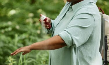 Apply insect repellent to keep mosquitoes at bay