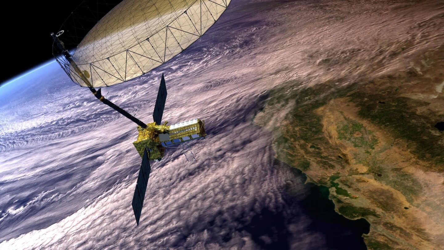 <i>NASA via CNN Newsource</i><br/>NISAR lifted off from India on July 30.
