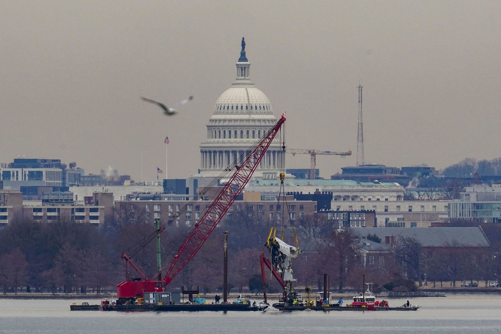 <i>Rod Lamkey/AP via CNN Newsource</i><br/>The National Transportation Safety Board fact-finding hearing on January's midair collision at Ronald Reagan Washington National Airport.