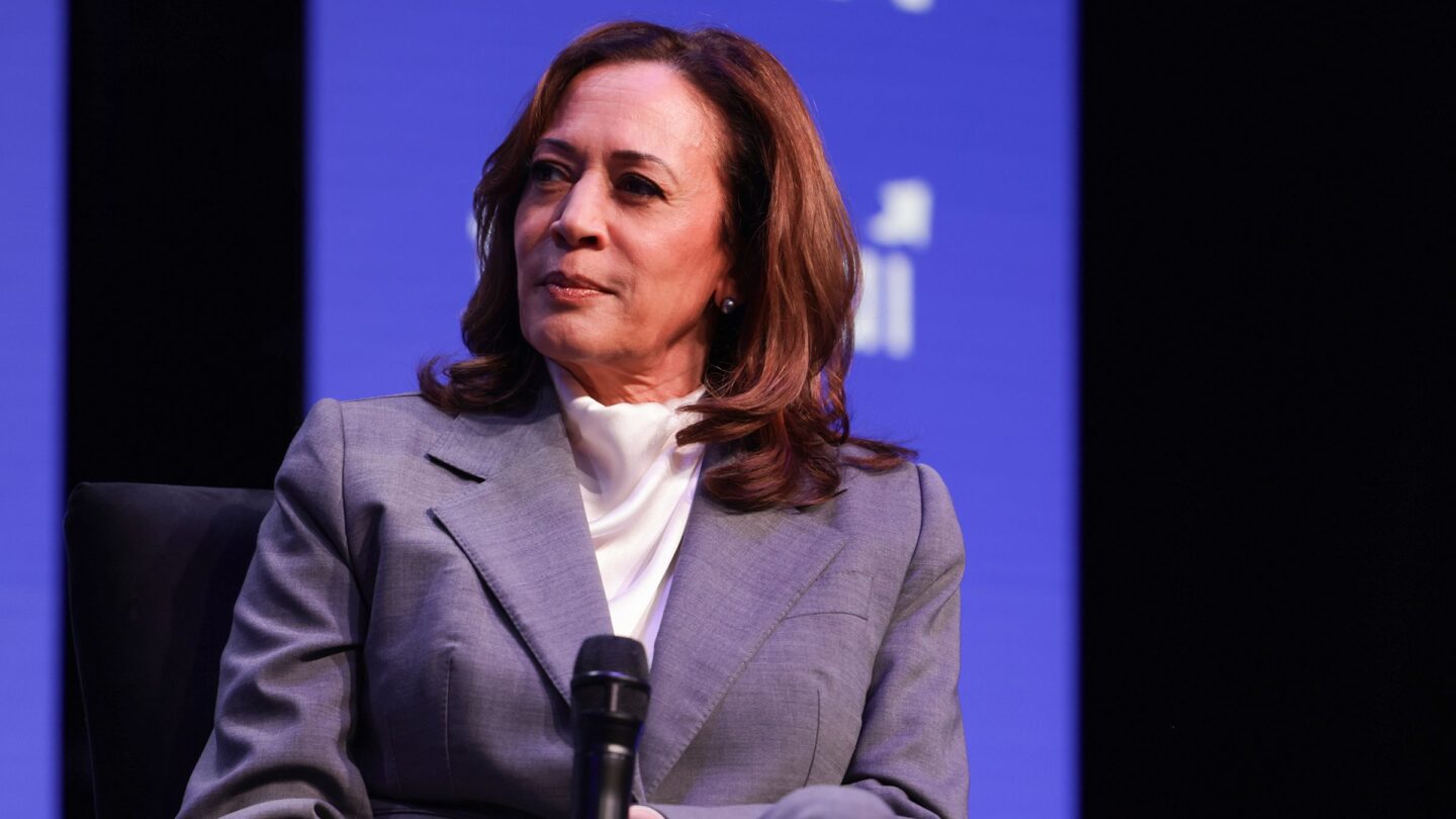 <i>Big Event Media/Getty Images via CNN Newsource</i><br/>Former Vice President Kamala Harris will release a book in September about her historic campaign for president.