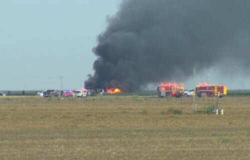 A US Navy F-35 fighter jet crashed in central California