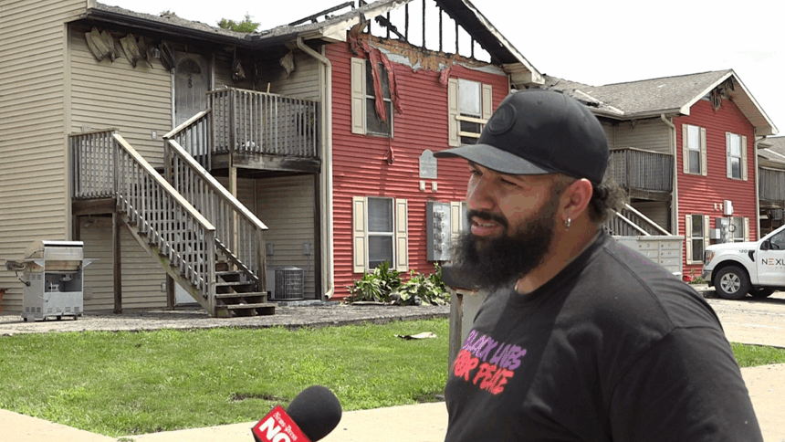 Meadows apartments fire in St. Joseph