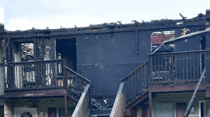 Meadows Apartments fire