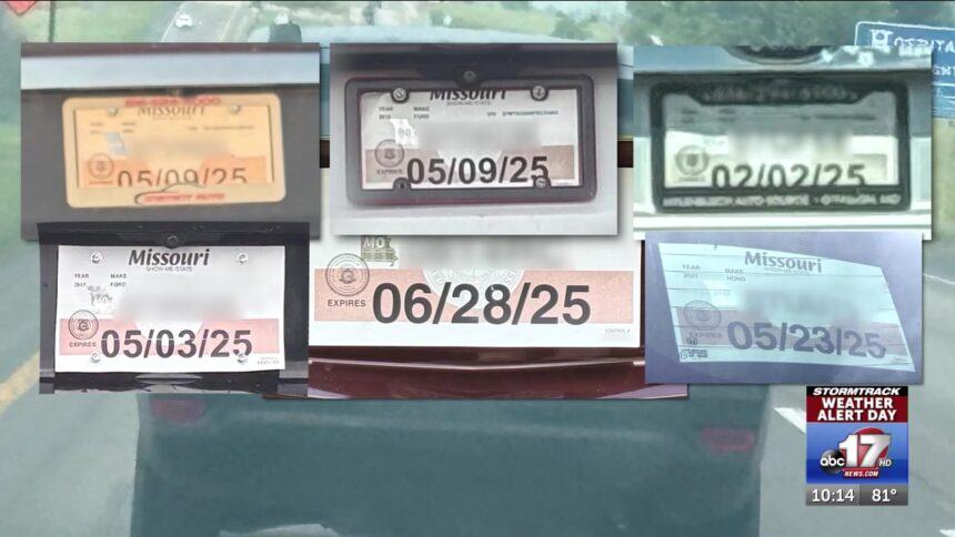 New Missouri law aims to close loophole in expired temporary tags amid driver complaints