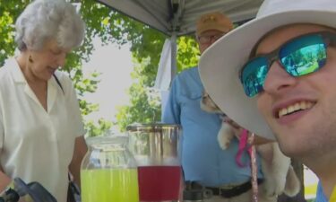 Joe Carr has been organizing an annual fundraiser by setting up a lemonade stand in Richfield for a decade now.