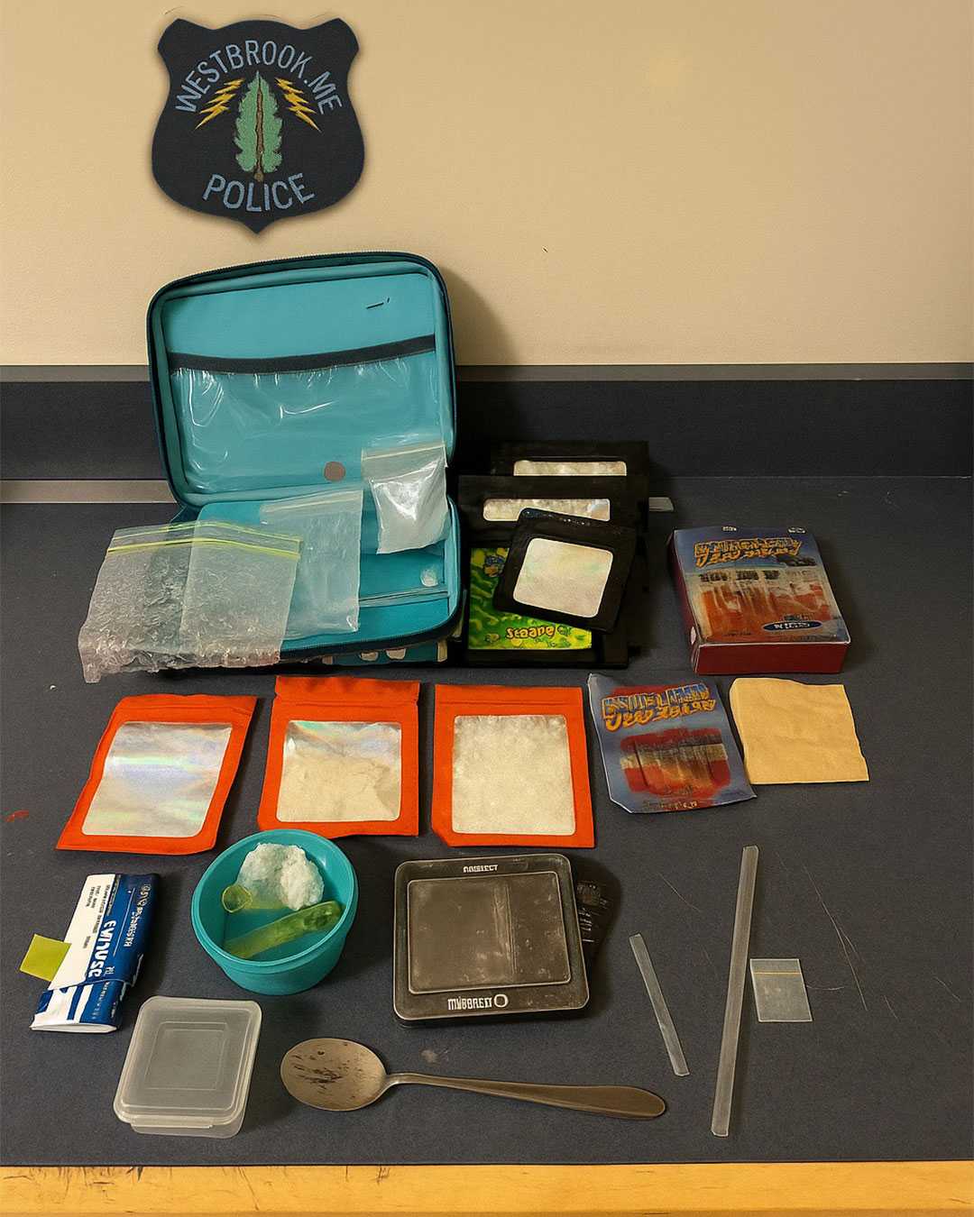 <i>Westbrook Police Department/WMTW via CNN Newsource</i><br/>These drugs were seized during a police operation on Brackett Street in Westbrook