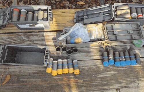 Court documents claim the FBI located a short barrel rifle in a safe in the master bedroom of Spafford's home