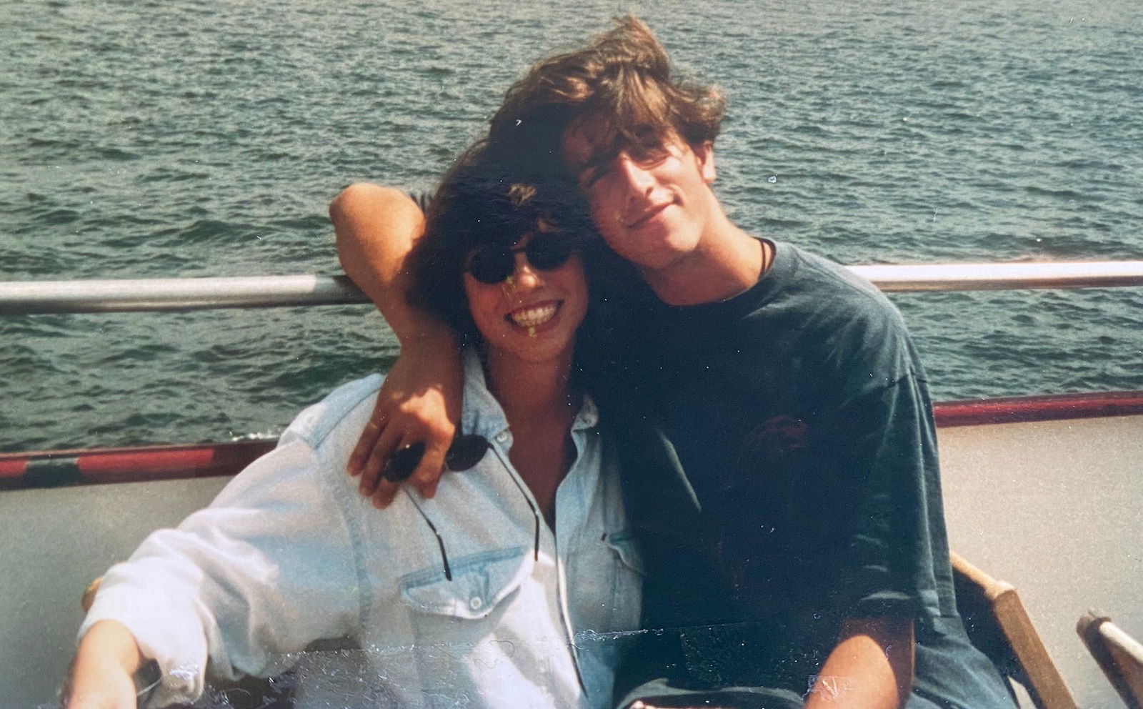 <i>Courtesy Kerri Cunningham and Dirk Stevens via CNN Newsource</i><br/>Dirk and Kerri reunited in Ireland in 2019. They hadn't seen each other in over 17 years