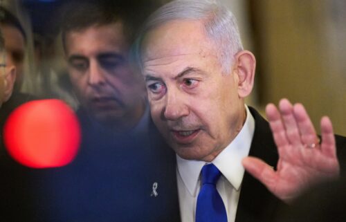 Israeli Prime Minister Benjamin Netanyahu in Washington on July 8.