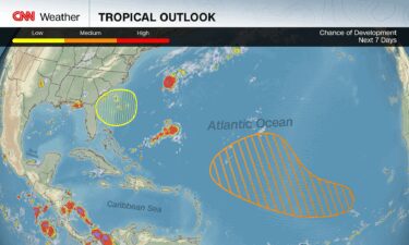 There are two areas to watch for tropical development this week in addition to Tropical Storm Dexter