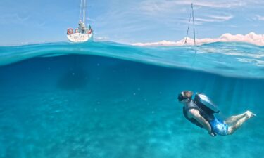 The underwater jetpack is being used by owners of some of the world's biggest superyachts