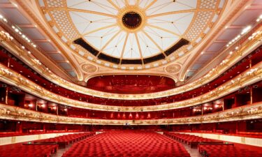 The Royal Opera House in central London houses the Royal Ballet and Opera